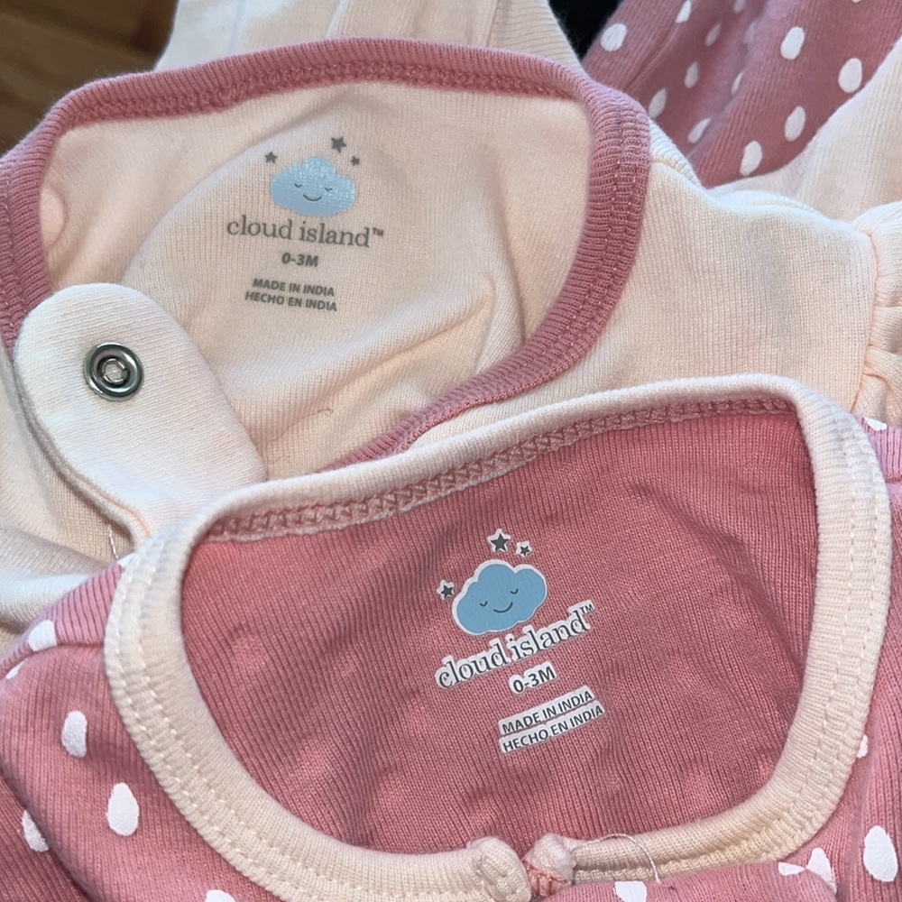 CLOUD ISLAND ZIP-UP SLEEPERS (2) - Picture 5 of 5